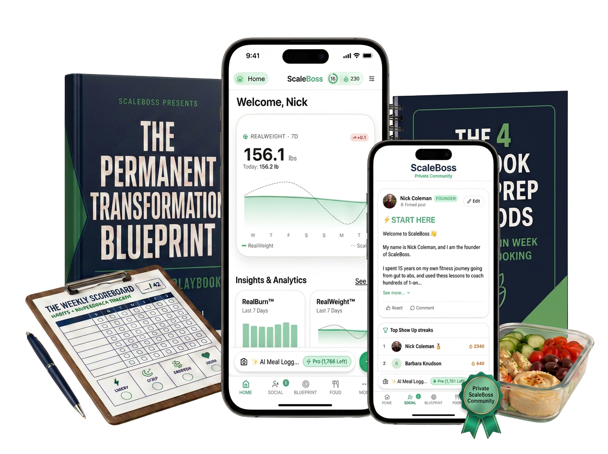 Everything included: the ScaleBoss app plus 4 bonuses