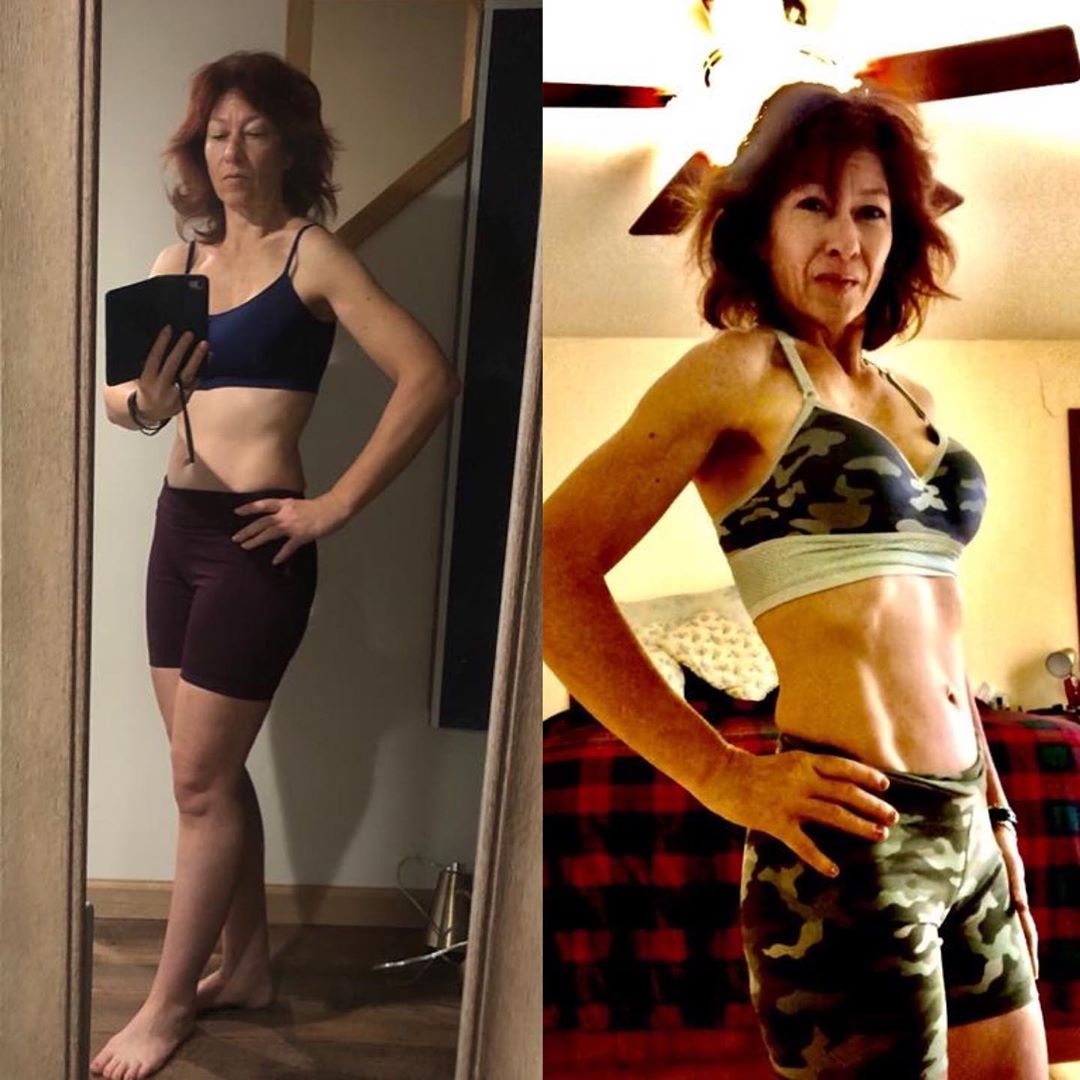 Sylvia — before and after transformation