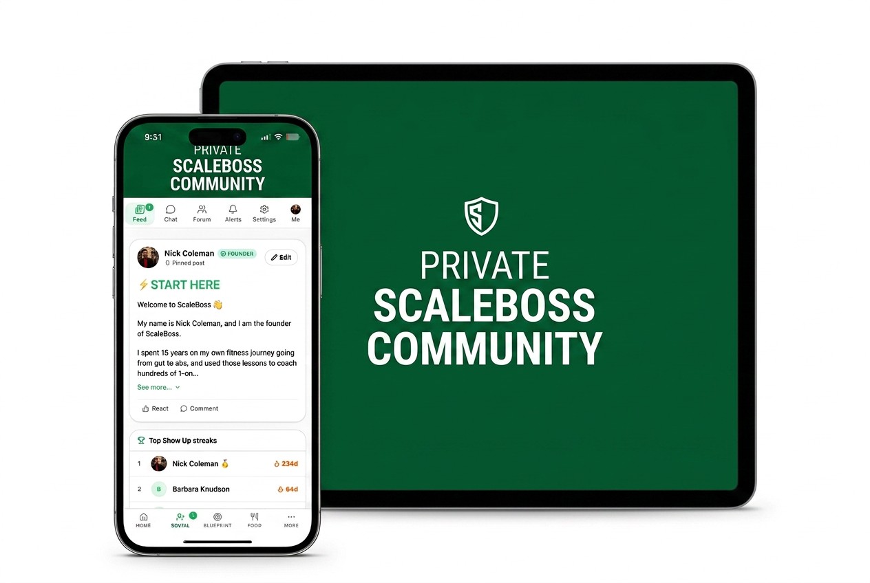 Private ScaleBoss Community Access